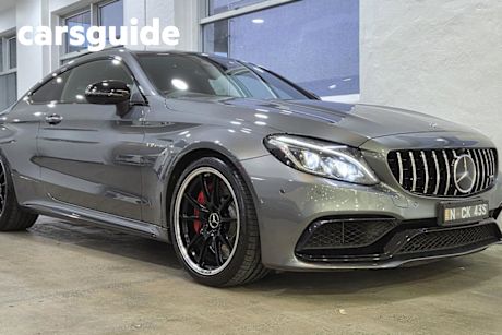 Grey 2017 Mercedes-Benz C63 Coupe S