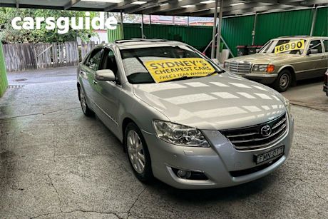Silver 2007 Toyota Aurion Sedan Presara