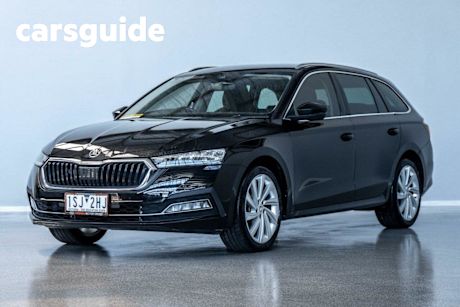 Black 2021 Skoda Octavia Wagon 110 TSI Ambition