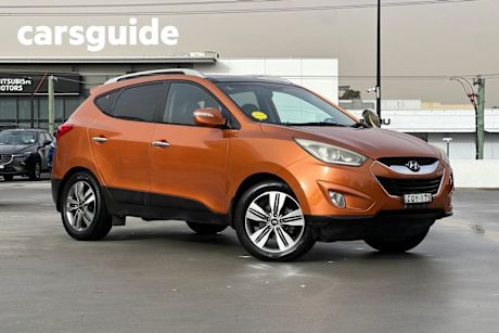 Orange 2013 Hyundai IX35 Wagon Highlander (awd)