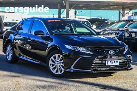 Black 2024 Toyota Camry Sedan Ascent Hybrid