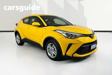 Yellow 2021 Toyota C-HR Wagon GXL (2WD)