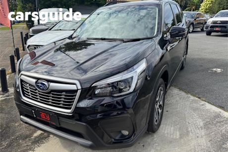 Black 2021 Subaru Forester Wagon 2.5I (awd)