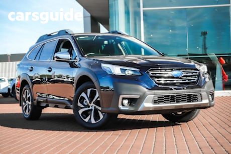 Blue 2021 Subaru Outback Wagon AWD Touring