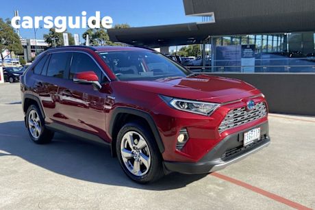 Red 2020 Toyota RAV4 Wagon GXL AWD Hybrid