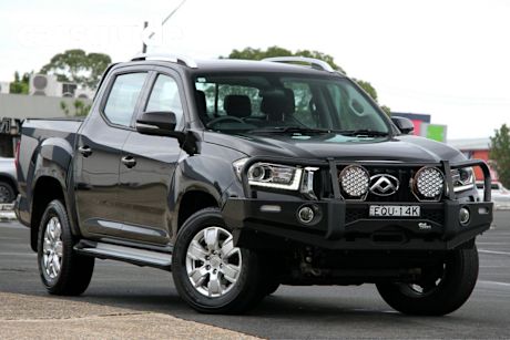 Black 2021 LDV T60 Double Cab Utility MAX PRO (4X4)
