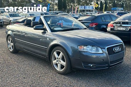 Grey 2008 Audi A4 Cabriolet 1.8T Cabriolet