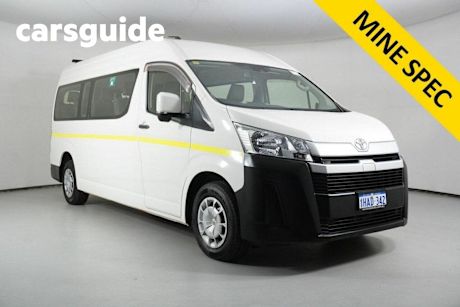 White 2020 Toyota Hiace Bus Commuter (12 Seats)