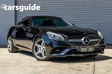Black 2016 Mercedes-Benz SLC180 Roadster