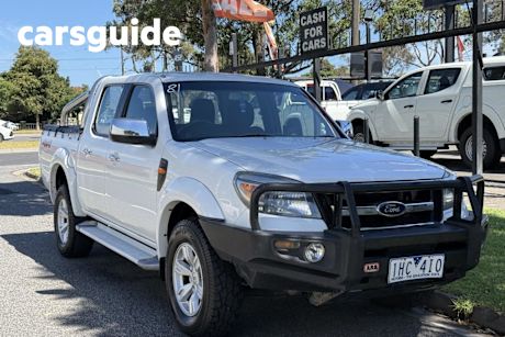 White 2011 Ford Ranger Dual Cab Pick-up XLT (4X4)