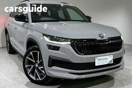 Grey 2022 Skoda Kodiaq Wagon Sportline (4X4)