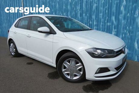 White 2019 Volkswagen Polo Hatchback 70 TSI Trendline
