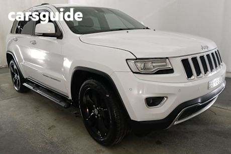 White 2014 Jeep Grand Cherokee Wagon Limited (4X4)