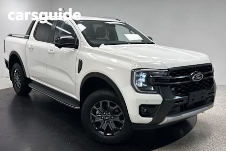 White 2024 Ford Ranger Double Cab Pick Up Wildtrak 2.0 (4X4)