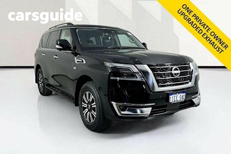 Black 2024 Nissan Patrol Wagon TI-L (4X4)