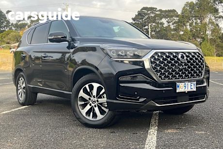 Black 2024 Ssangyong Rexton Wagon Ultimate (4WD)
