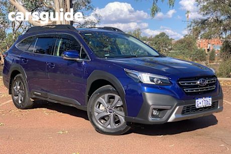 Blue 2022 Subaru Outback Wagon AWD