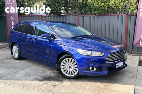 Blue 2015 Ford Mondeo Wagon TREND TDCi MD