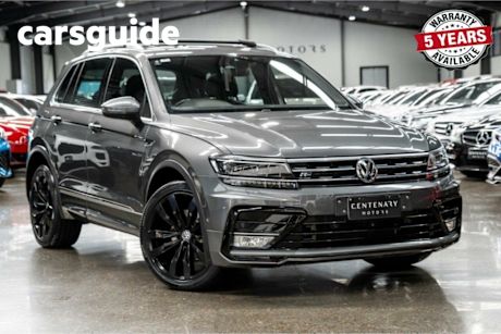 Grey 2017 Volkswagen Tiguan Wagon 140 TDI Highline