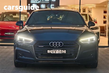 Grey 2018 Audi A5 Hatchback 2.0 Tfsi Quattro S Tronic Sprt