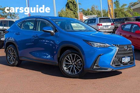 Blue 2023 Lexus NX250 Wagon 2WD + Enhancement Pack
