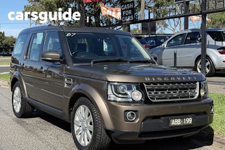 Gold 2013 Land Rover Discovery 4 Wagon 3.0 TDV6