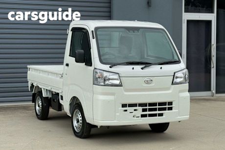 White 2024 Daihatsu Hi-jet Ute Tray