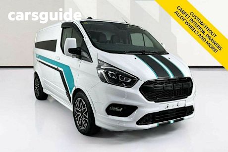 White 2022 Ford Transit Custom Van 320S Sport (swb)