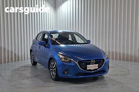 Blue 2016 Mazda 2 Hatchback Genki