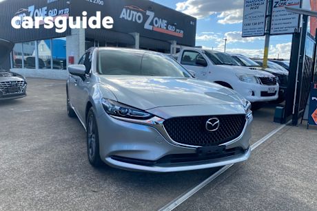 Silver 2021 Mazda 6 Sedan Sport