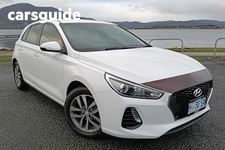White 2017 Hyundai I30 Hatchback Active