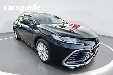 Black 2024 Toyota Camry Sedan Ascent Hybrid