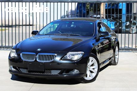 Black 2008 BMW 6 OtherCar 630i