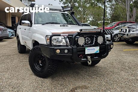 White 2016 Nissan Patrol Wagon ST (4x4) GU VII