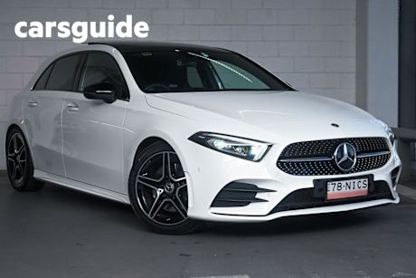 White 2021 Mercedes-Benz A250 Hatchback 4Matic