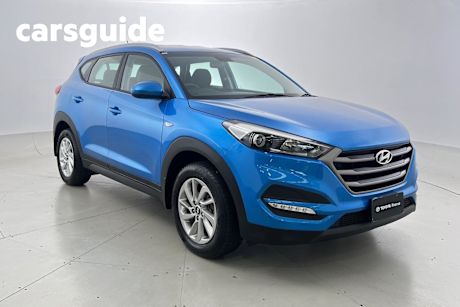 Blue 2015 Hyundai Tucson Wagon Active (fwd)