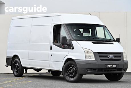 White 2010 Ford Transit Van Econetic LOW (swb)