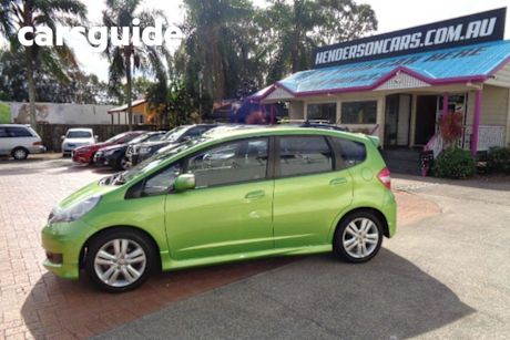 Green 2012 Honda Jazz Hatchback Vibe