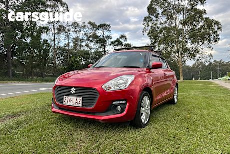 Red 2017 Suzuki Swift Hatchback GL Navigator