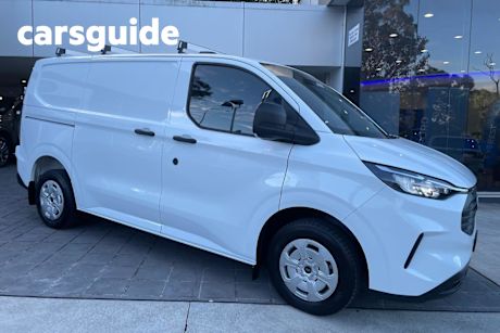 White 2024 Ford Transit Custom Van Trend (swb)