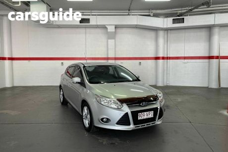 Silver 2015 Ford Focus Hatchback Trend