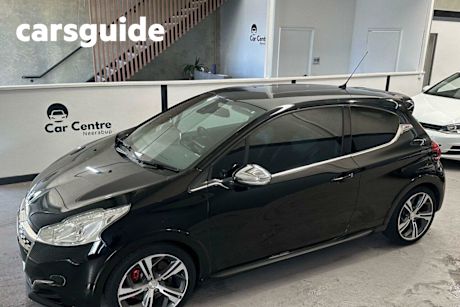 Black 2016 Peugeot 208 Hatch