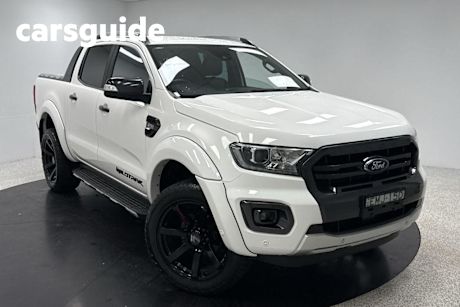 White 2020 Ford Ranger Double Cab Pick Up Wildtrak 3.2 (4X4)