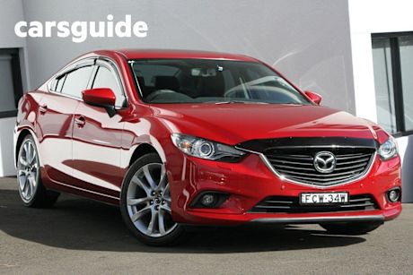 Red 2014 Mazda 6 Sedan GT