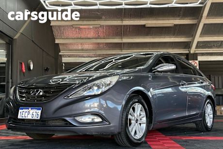 Grey 2012 Hyundai I45 Sedan Active