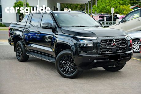 Black 2024 Mitsubishi Triton Double Cab Pick Up GSR (4X4)