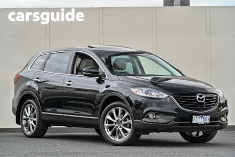 Black 2014 Mazda CX-9 Wagon Luxury (fwd)