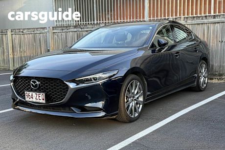 Blue 2019 Mazda 3 Sedan G25 Astina