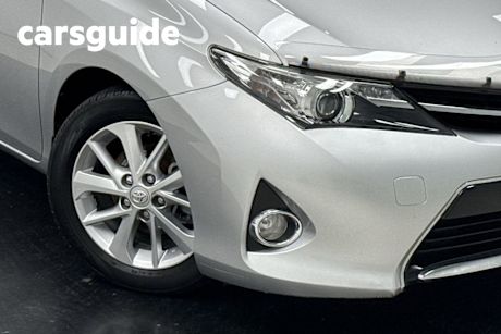 Silver 2015 Toyota Corolla Hatchback Ascent Sport