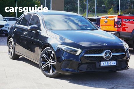 Black 2018 Mercedes-Benz A200 Hatchback